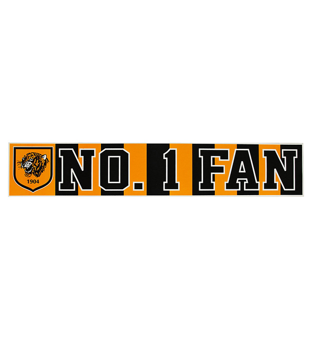 No1 Fan Car Sticker