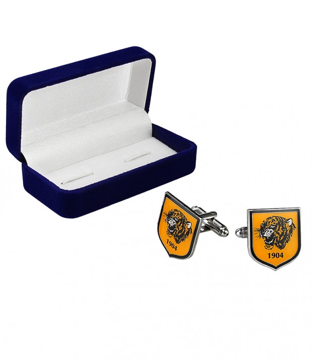 Crest Cufflinks Boxed