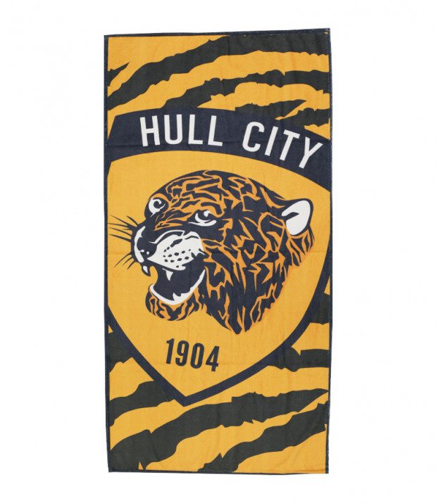 Velour Tiger Print Towel