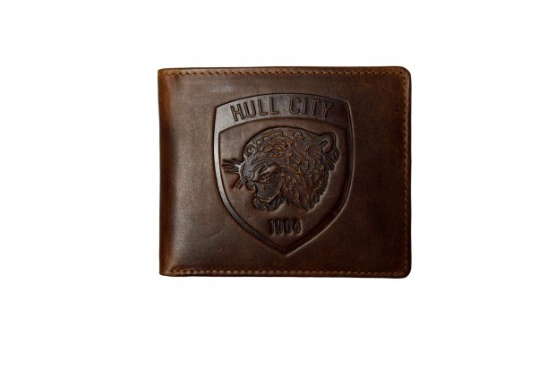 Tan Leather Embossed Wallet