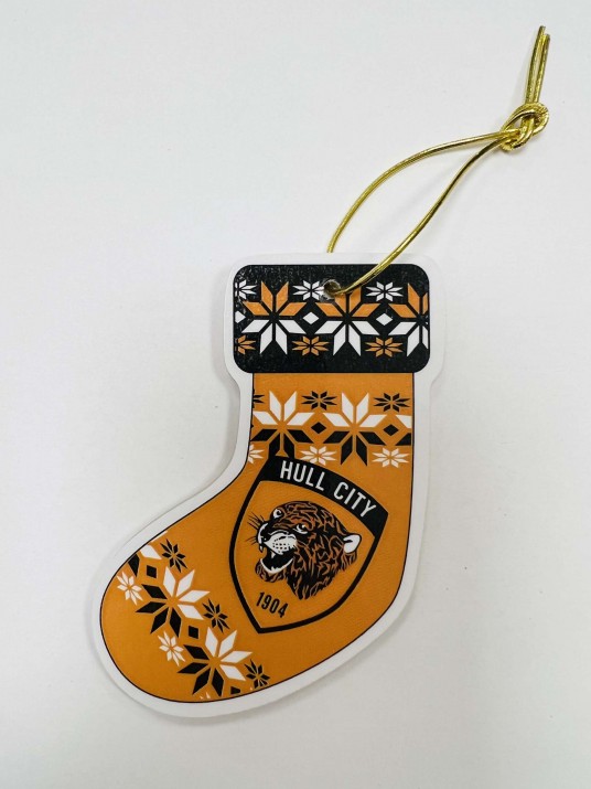 Wooden Tree Decoration - Stocking