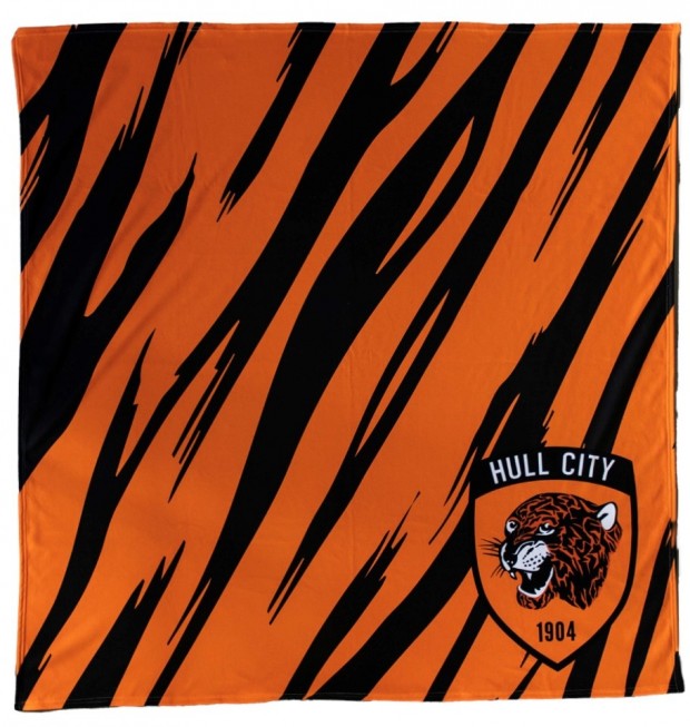 Tiger Stripe Fleece Throw