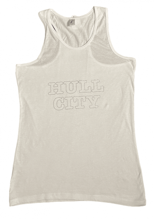 Hull City Diamante Vest Top