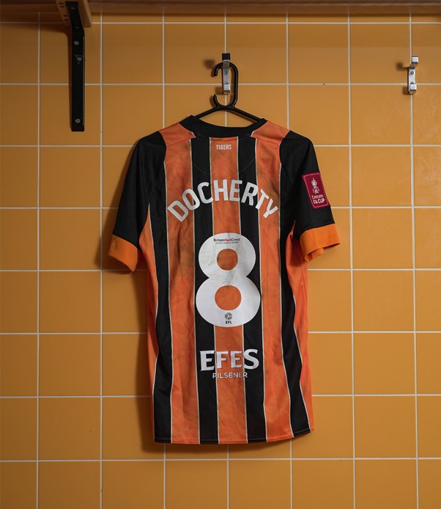 Docherty FA Cup 22/23 Match Worn Shirt
