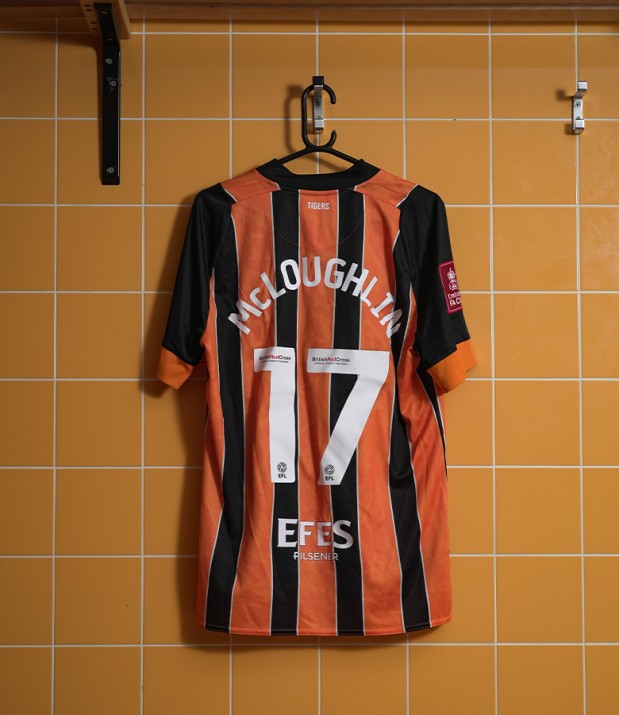 McLoughlin FA Cup 22/23 Match Worn Shirt