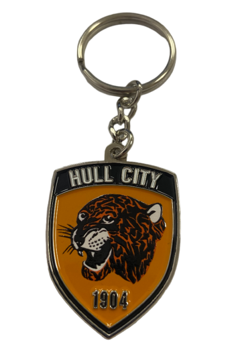 Metal Crest Keyring
