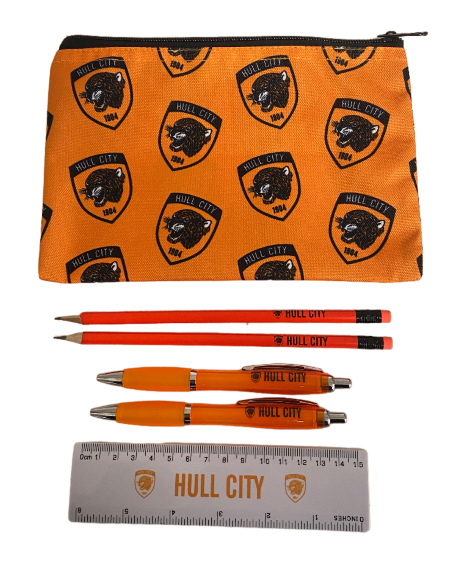 Multi Crest Pencil Case Set