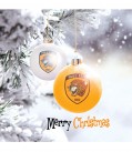 Baubles Christmas Card