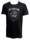 Embossed Crest Black Tee - MA006