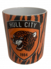 Tiger Print Crest Mug