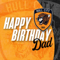 HB Dad Crest Card