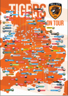 Tigers On Tour Scratch Map 25-26