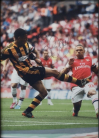 Curtis Davies Signed Large Artwork