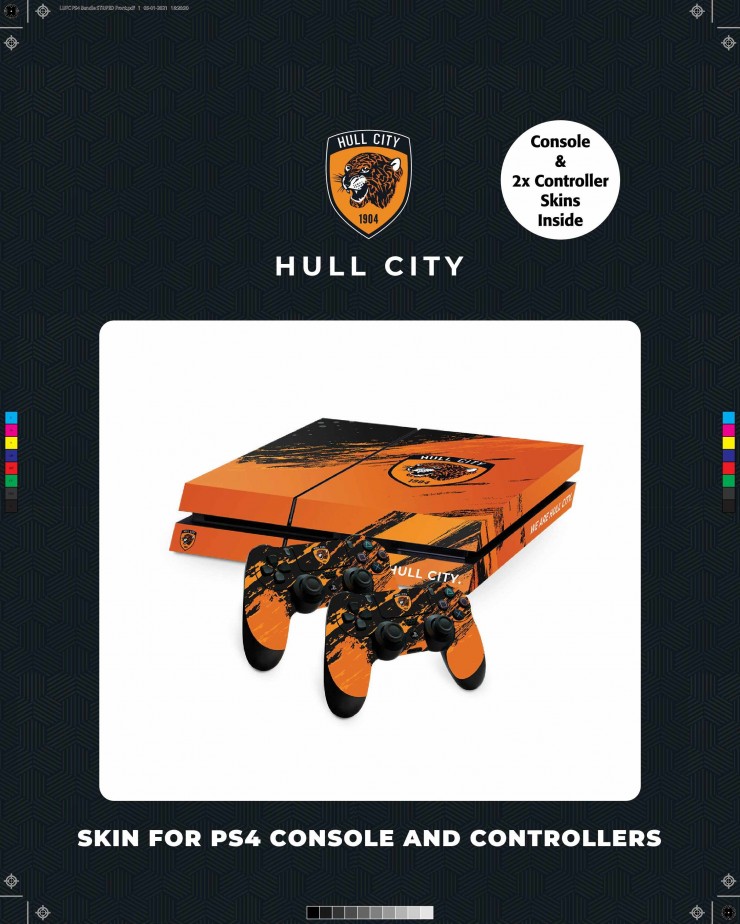 PS4 CONSOLE AND PAD SKIN BUNDLE