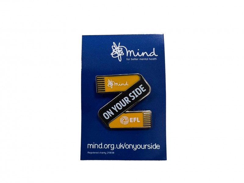 Mind-OnYourSide Pin Badge