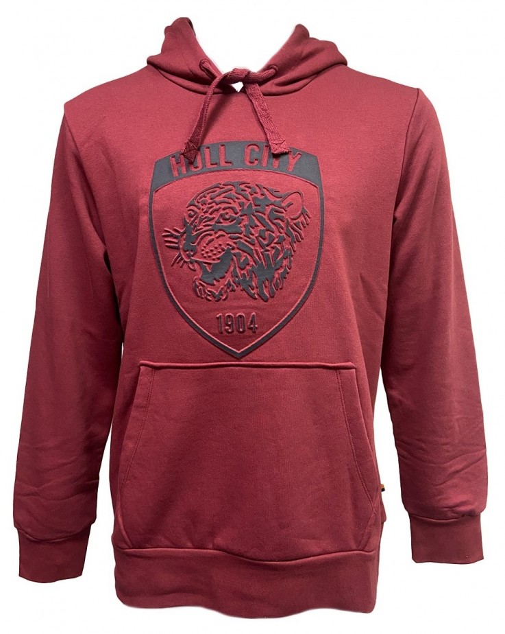 Claret Crest Hoodie - MB003