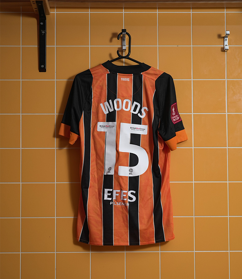 Woods FA Cup 22/23 Match Worn Shirt