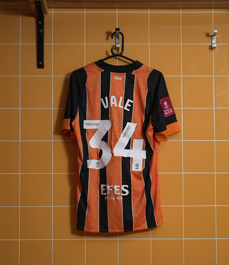 Vale FA Cup 22/23 Match Worn Shirt