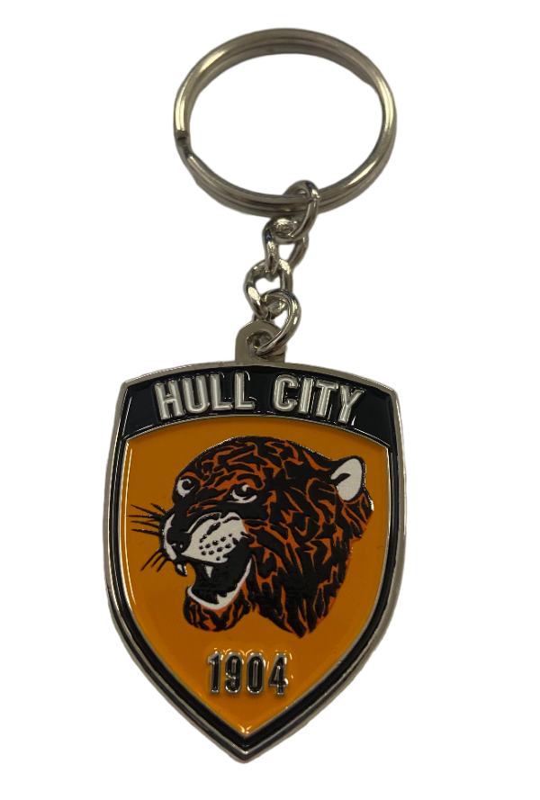 Metal Crest Keyring