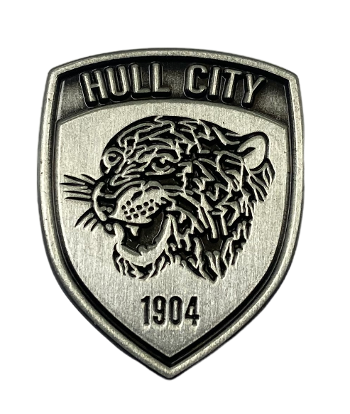 Silver Crest Pin Badge 