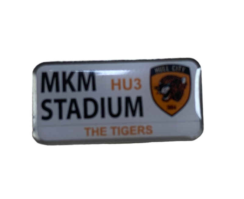 Metal Stadium Pin Badge 