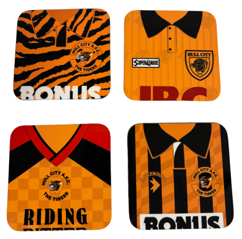 Retro Kit Coasters - 4 Pack