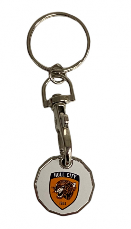 Trolley Coin Keyring