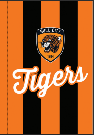 Hull City Small Notepad Stripe