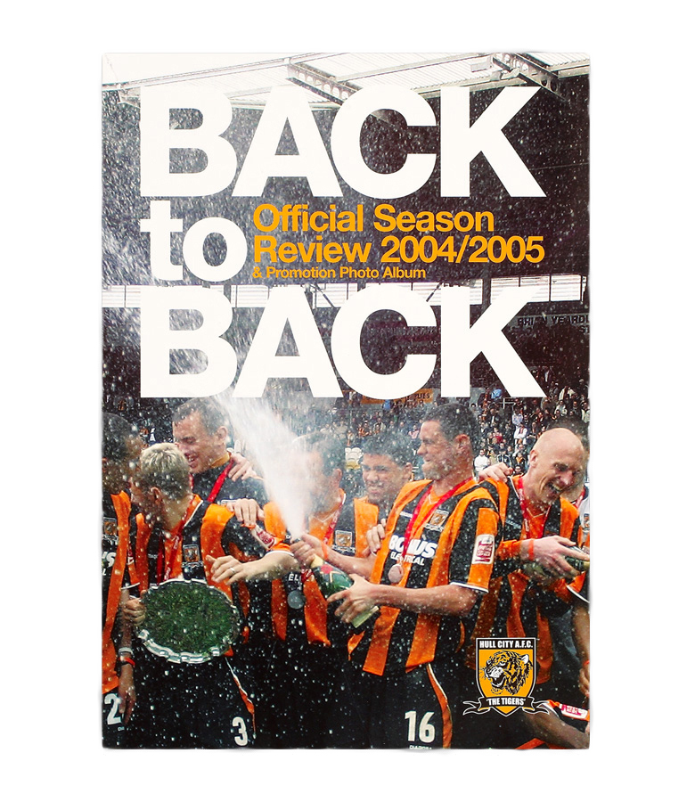Back To Back Season Review Book 04/05