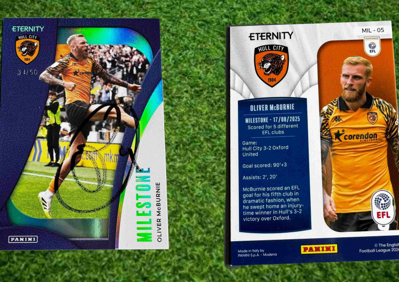 Panini - McBurnie 34/50 Limited Edition